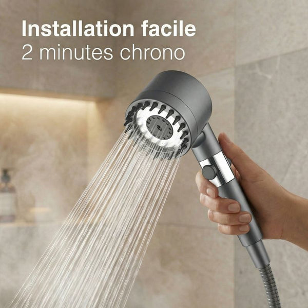 Cabezal de Ducha Antical con Efecto Spa – Filtración + Masaje